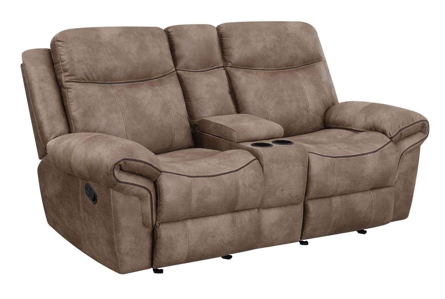 Nashville - Glider Recliner Console Loveseat - Hornell Furniture Outlet