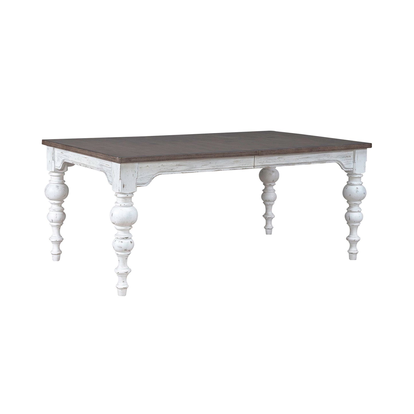 River Place - Rectangular Leg Table - White - Hornell Furniture Outlet