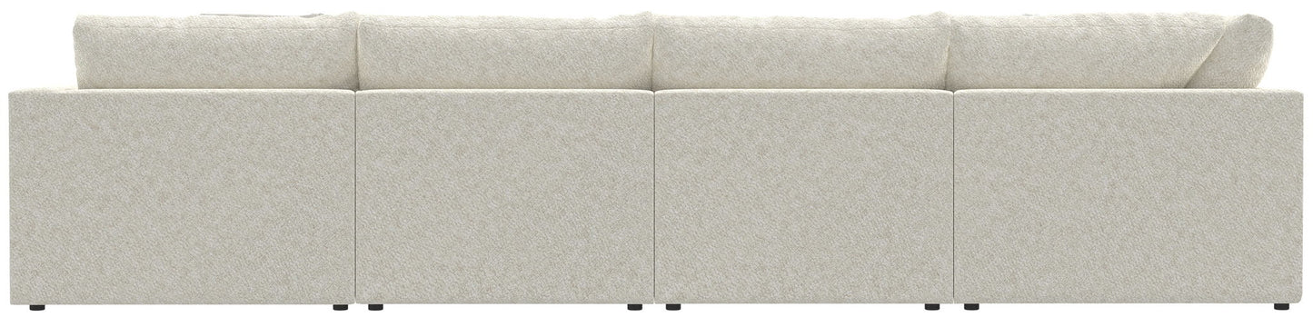 Ritzy - Modular Sofa And Included Cocktail Ottoman - Hornell Furniture Outlet