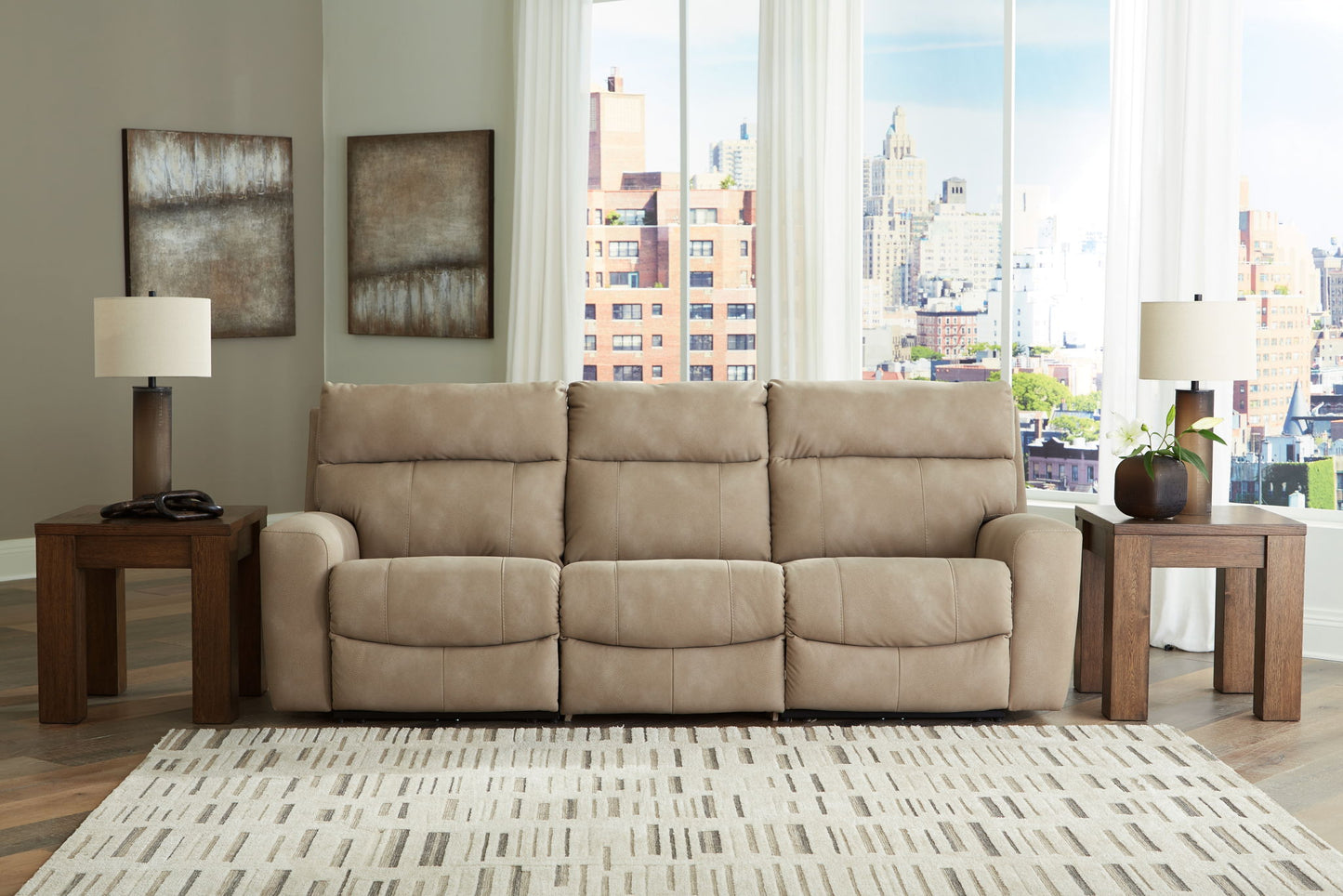 Next - Gen Durapella - Reclining Sectional - Hornell Furniture Outlet