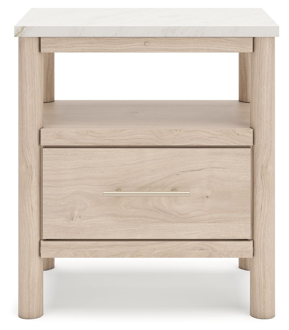 Cadmori - One Drawer Night Stand - Hornell Furniture Outlet