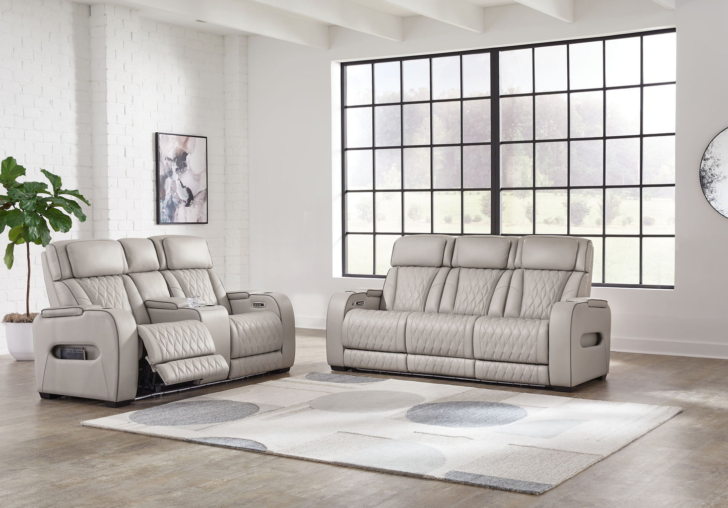 Boyington - Reclining Living Room Set - Hornell Furniture Outlet