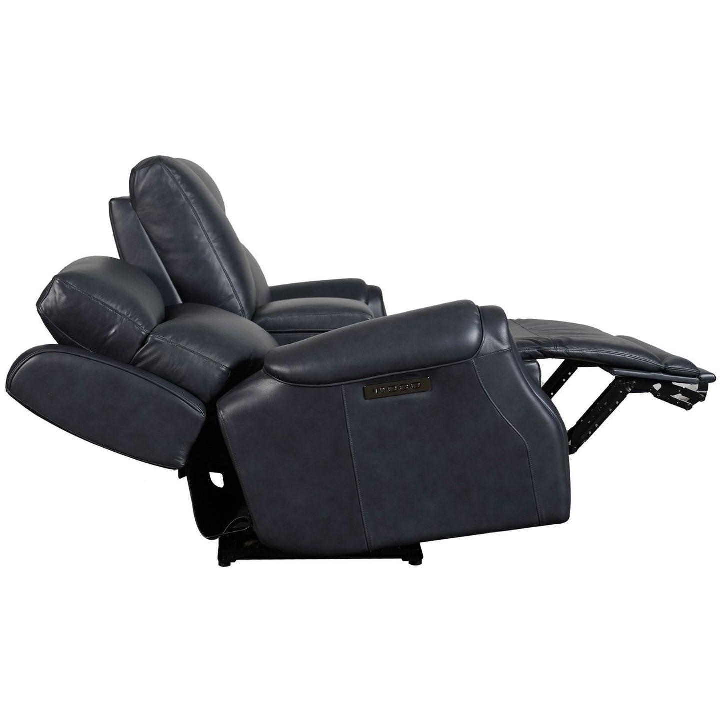 Clinton - Loveseat With Console P3 & ZG - Carmel Slate - Hornell Furniture Outlet
