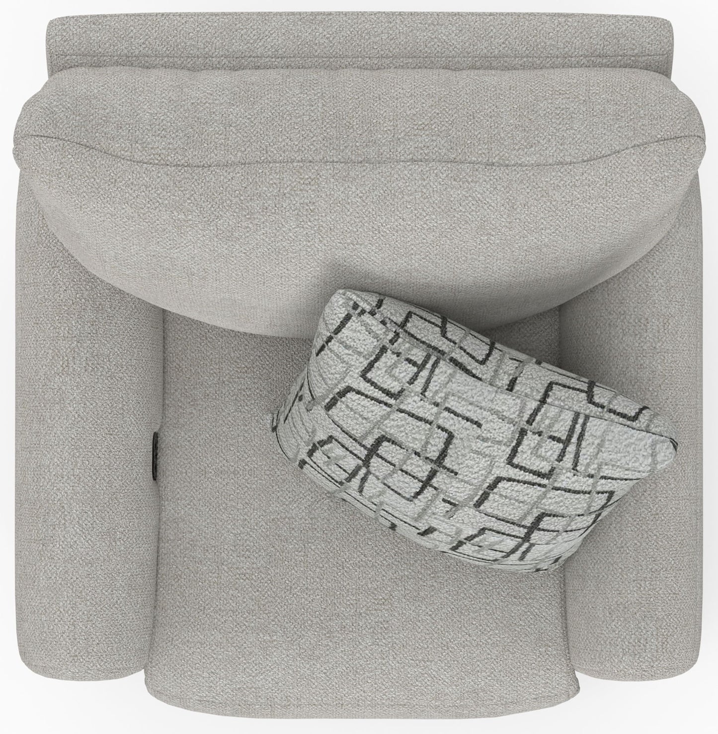 Maxwell - Power Deep Seat Lay Flat Recliner - Hornell Furniture Outlet