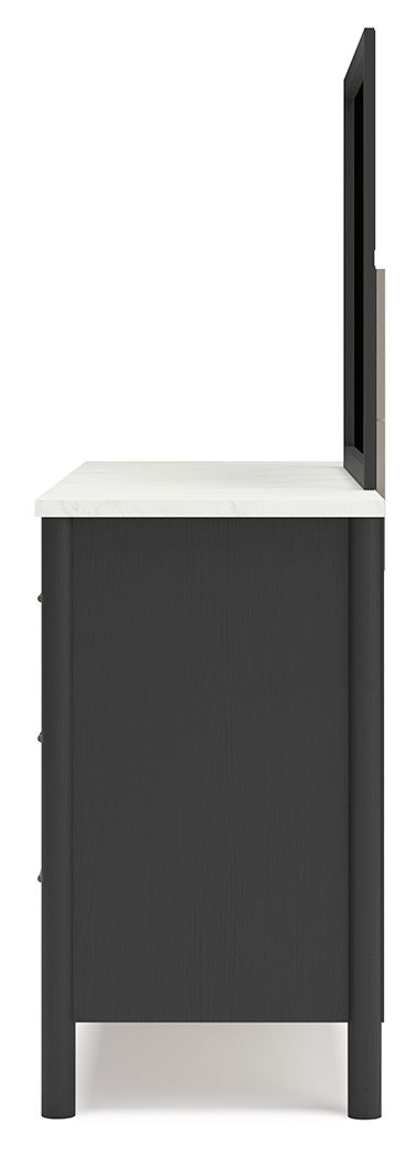 Cadmori - Six Drawer Dresser - Hornell Furniture Outlet