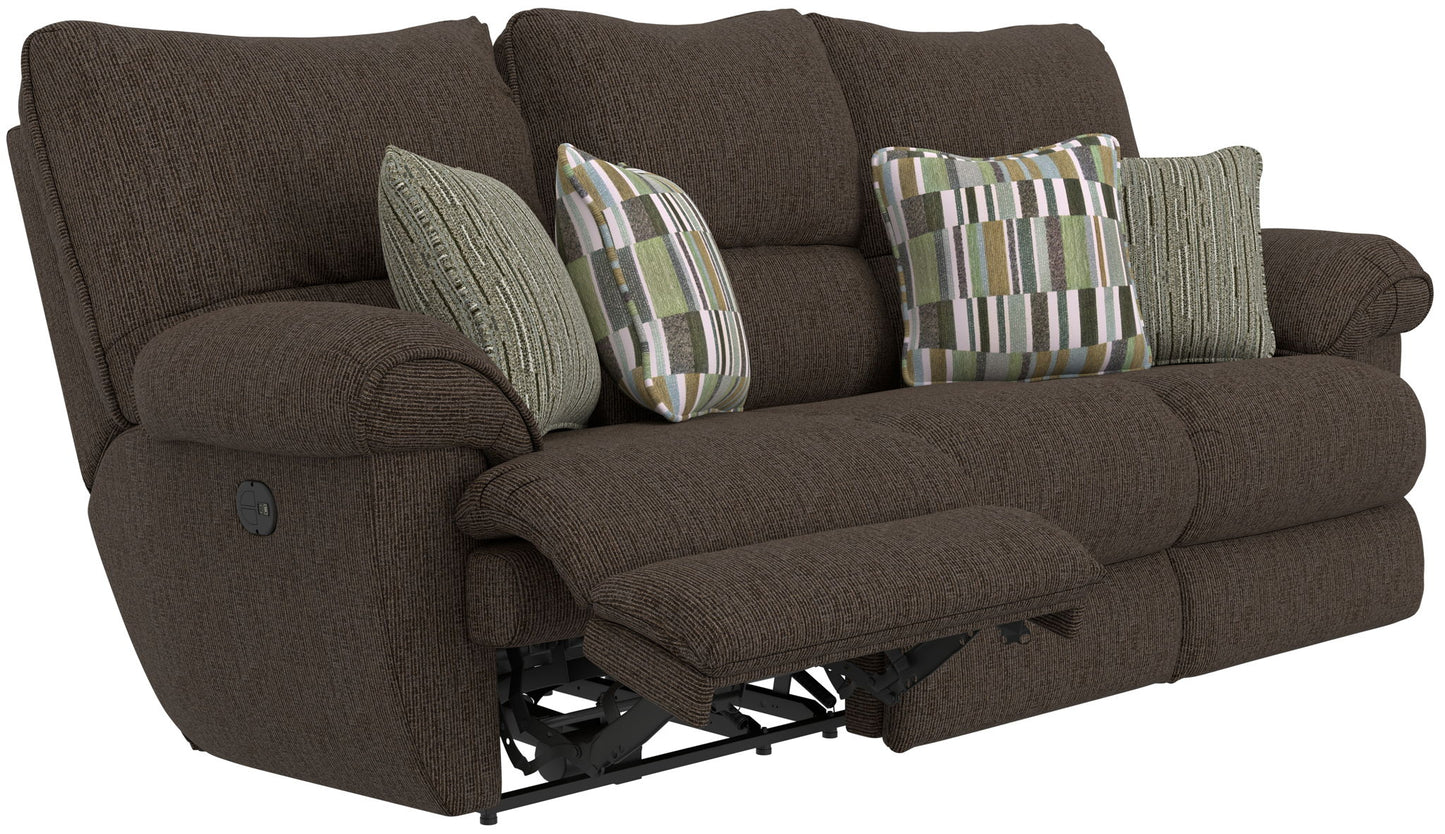 Lenny - Power Lay Flat Reclining Sofa - Hornell Furniture Outlet