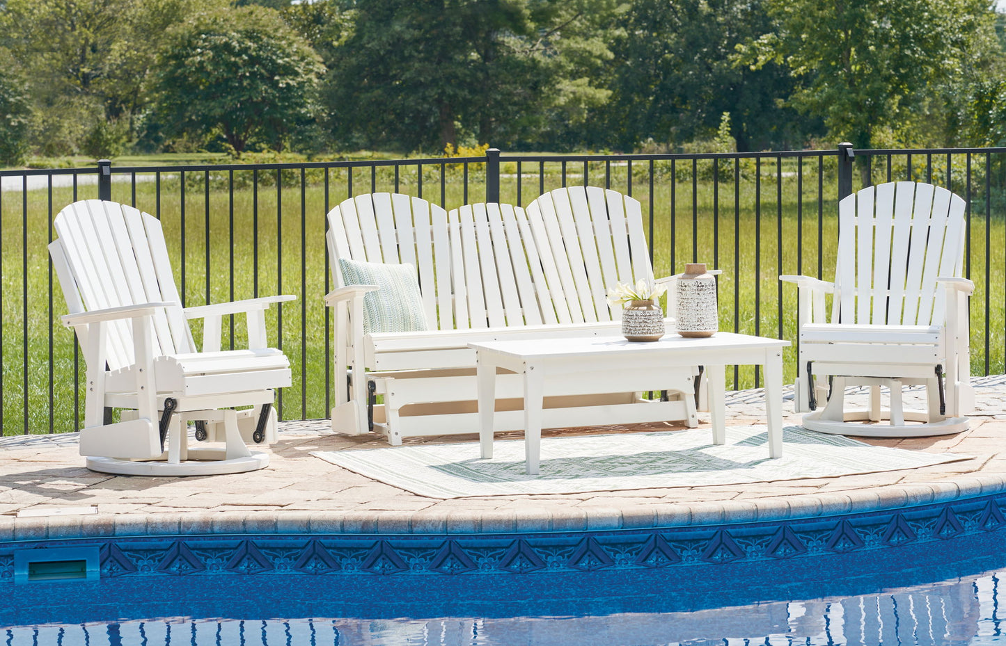 Hyland Wave - Outdoor Set - Hornell Furniture Outlet