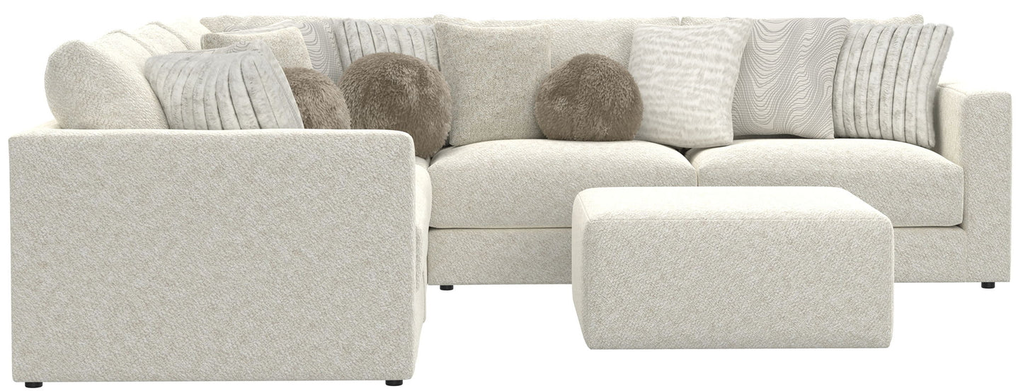 Ritzy - Modular Sofa And Included Cocktail Ottoman - Hornell Furniture Outlet