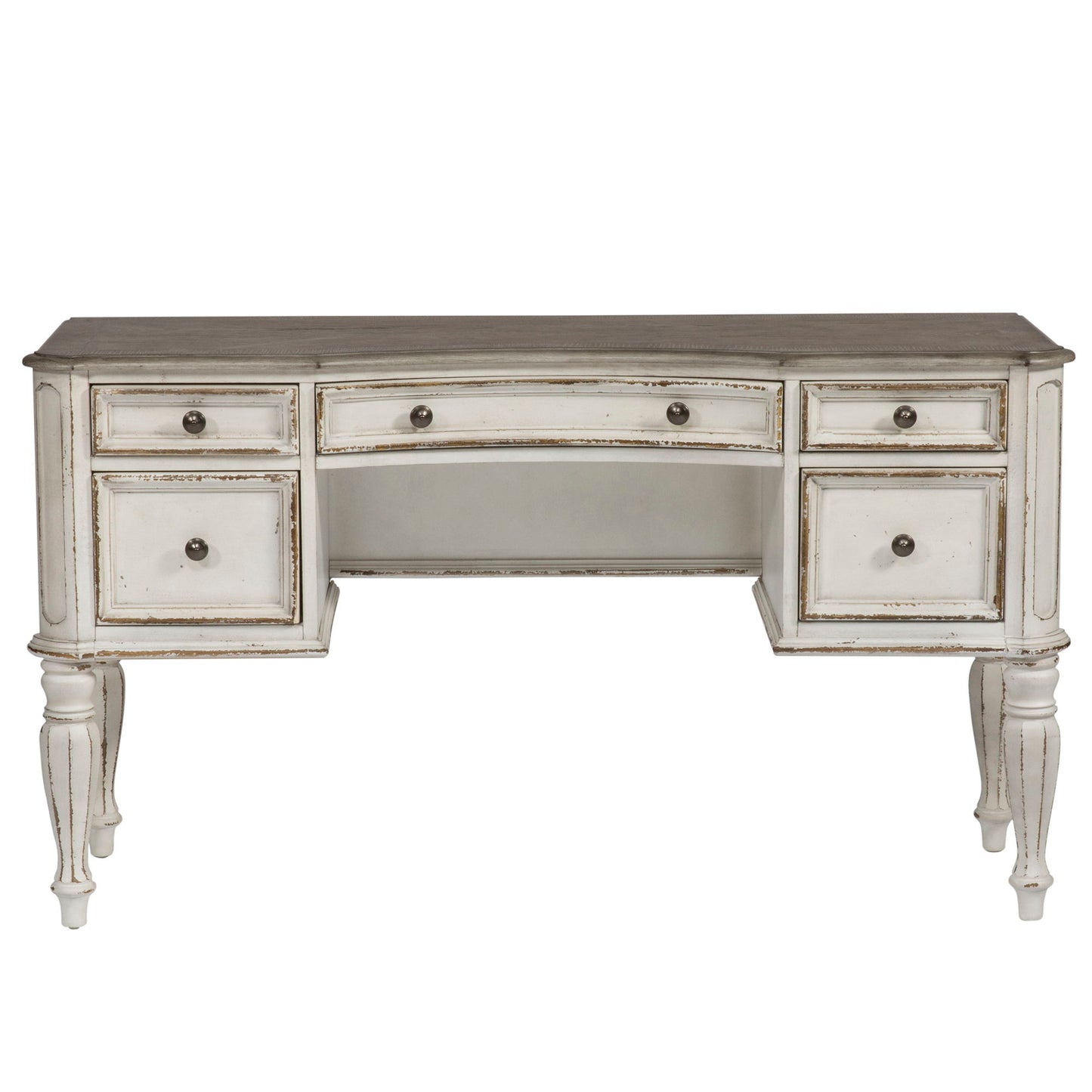 Magnolia Manor - Vanity Desk - White - Hornell Furniture Outlet