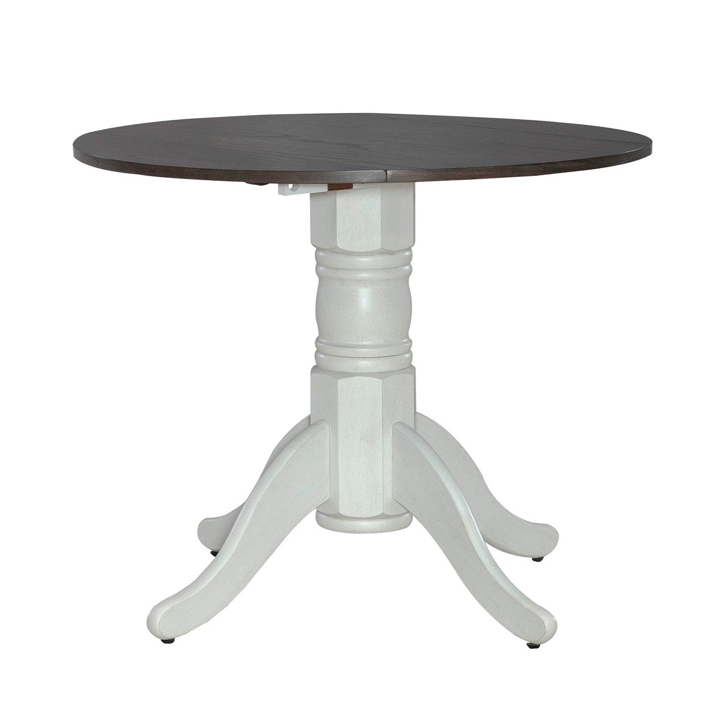 Brook Bay - Drop Leaf Table - White - Hornell Furniture Outlet