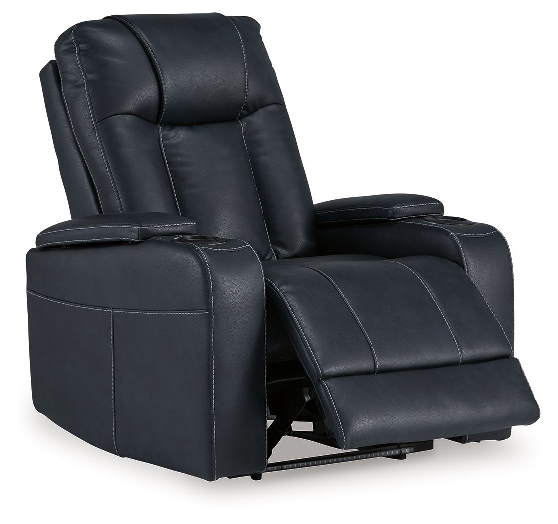 Feazada - Power Recliner With Adj Headrest - Hornell Furniture Outlet