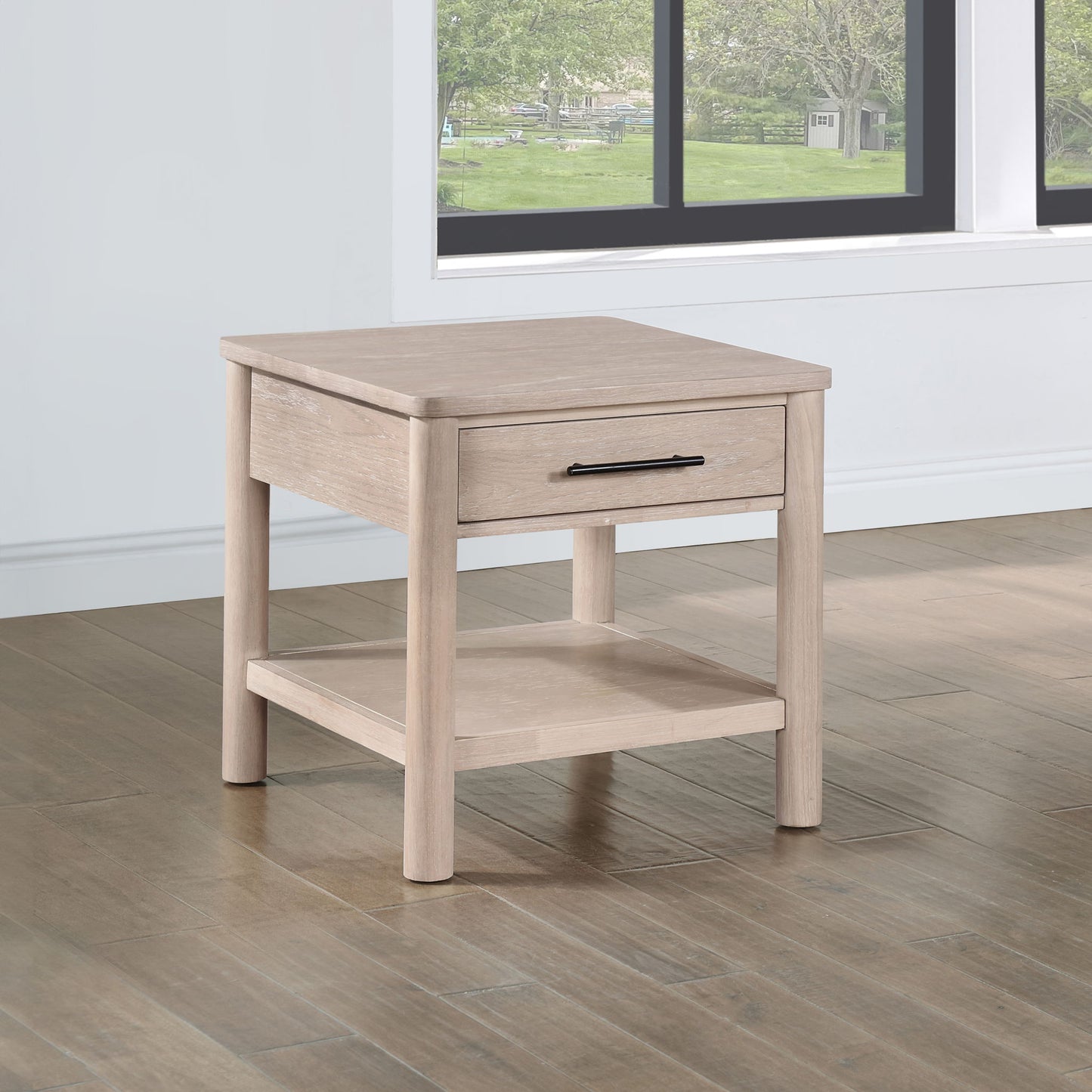 Gabby - End Table - Light Brown - Hornell Furniture Outlet