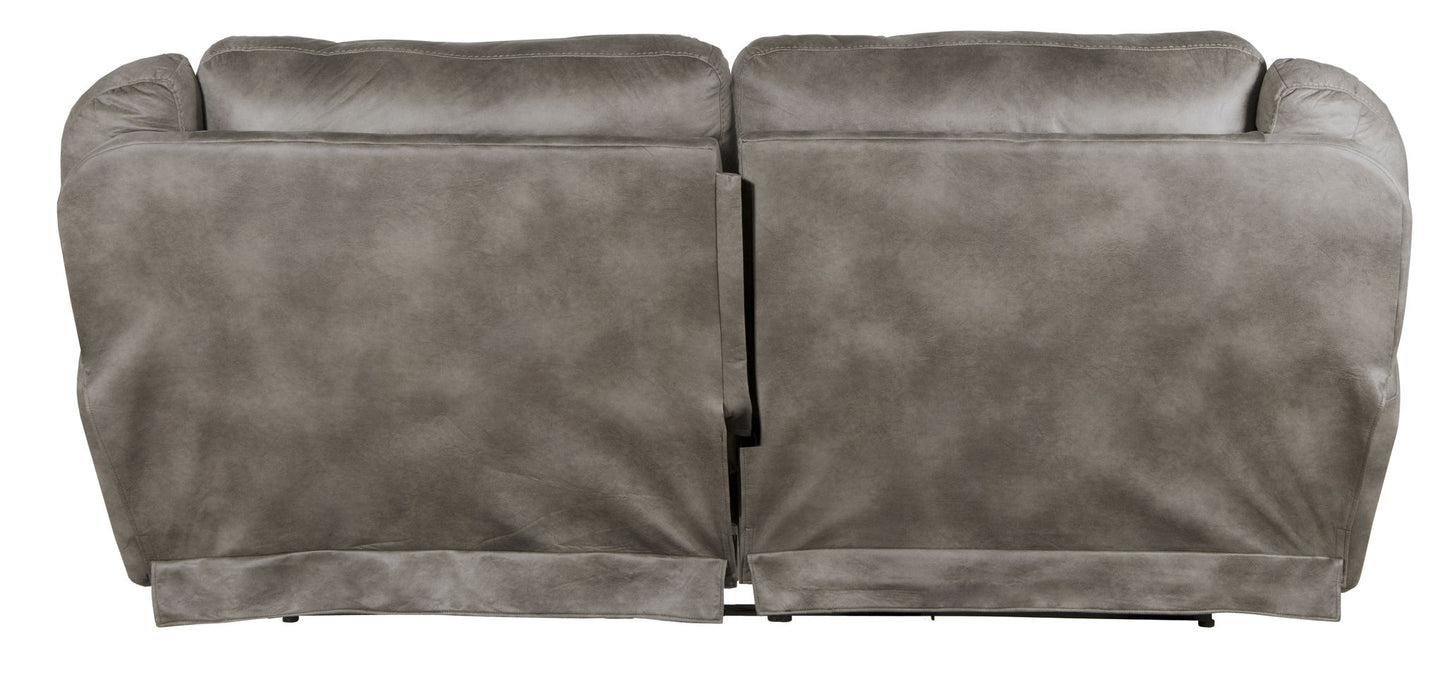 Ferrington - Power Lay Flat Reclining Sofa with Power Adjustable Headrest & Lumbar - Hornell Furniture Outlet