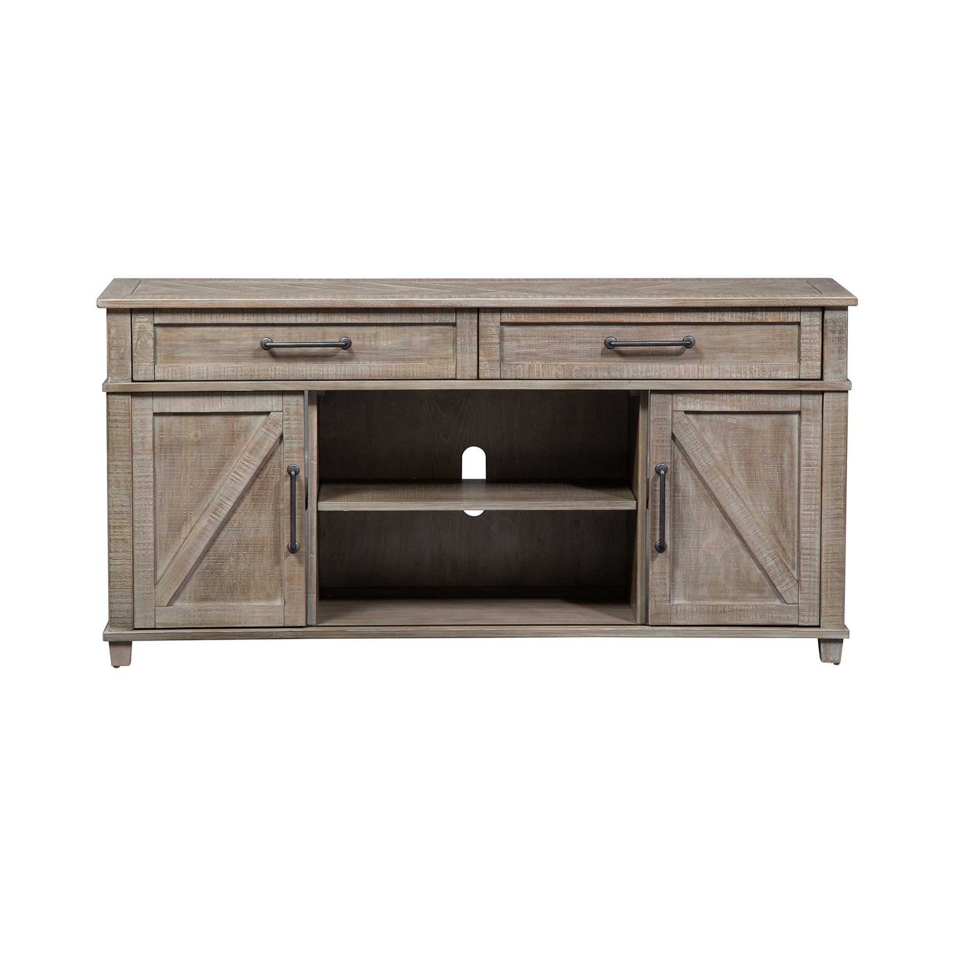 Parkland Falls - Sofa Table - Light Brown - Hornell Furniture Outlet