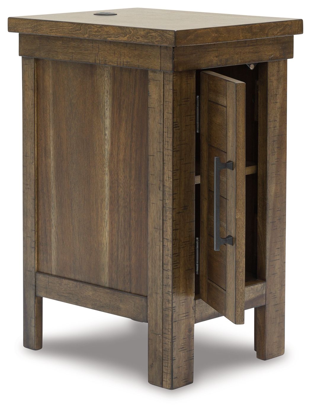 Moriville - Grayish Brown - Chair Side End Table - Hornell Furniture Outlet