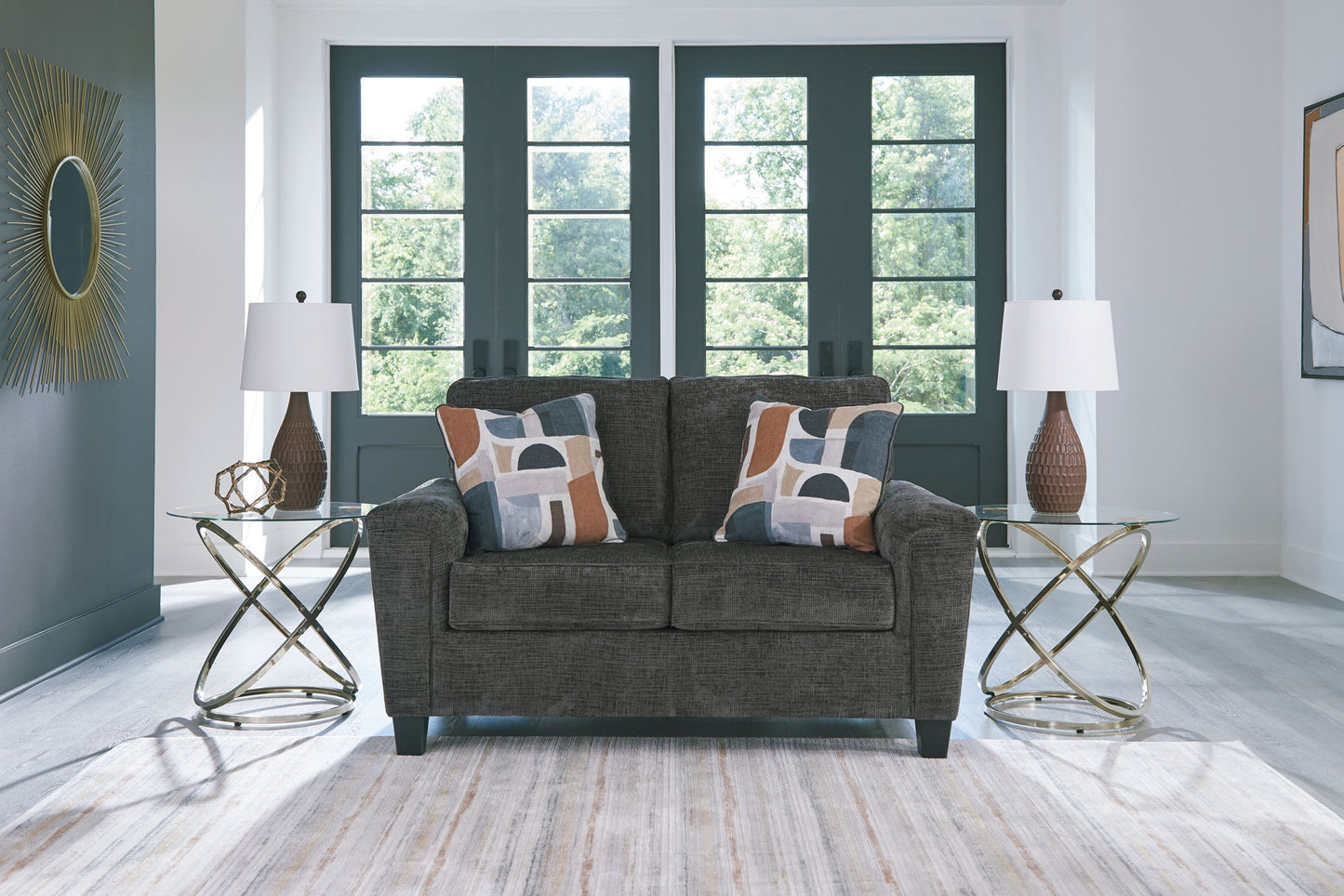 Erinslane - Loveseat - Hornell Furniture Outlet