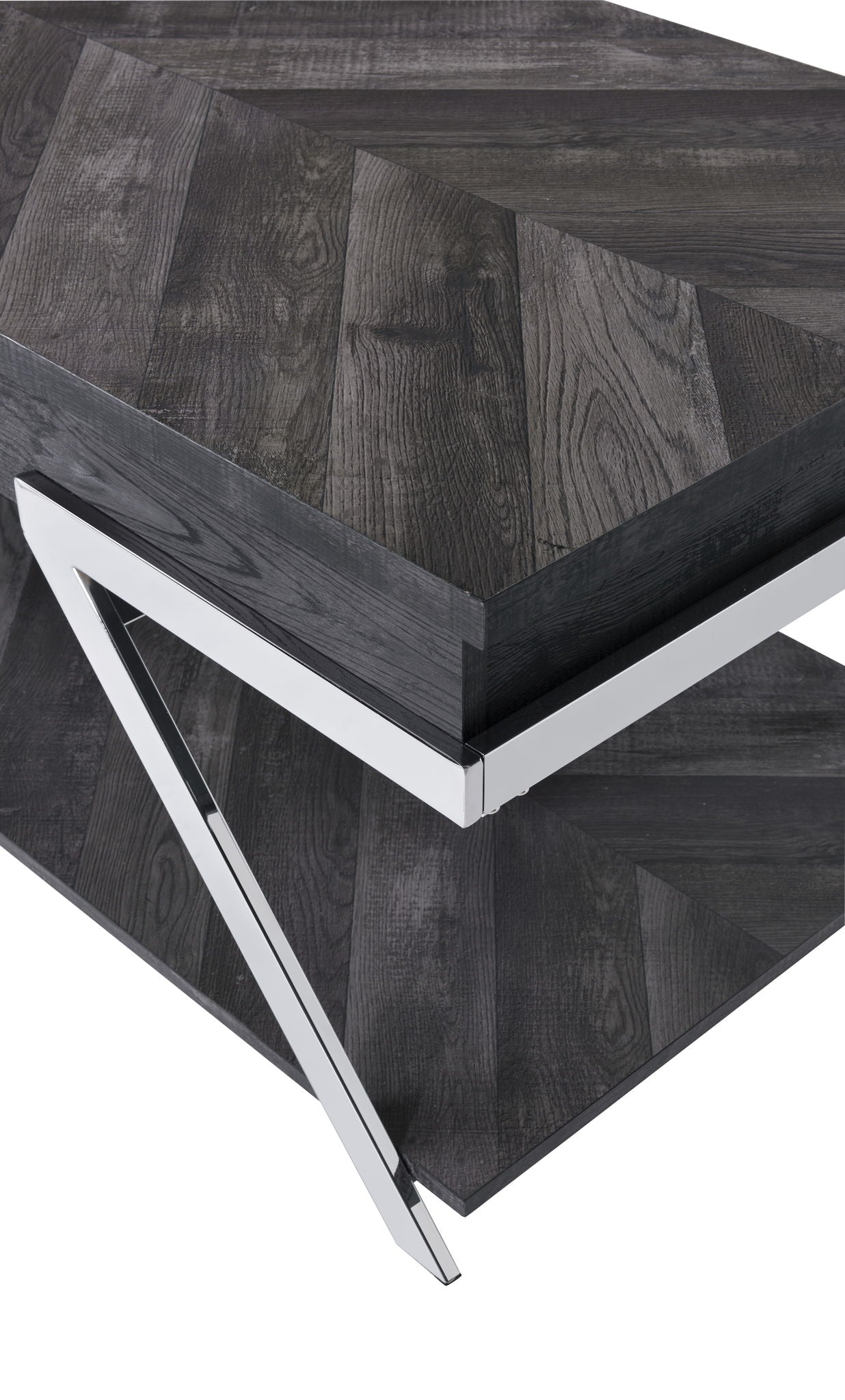 Roma - Lift Top Cocktail Table - Gray - Hornell Furniture Outlet