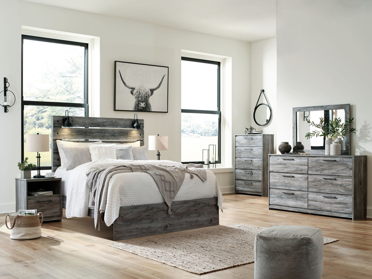 Baystorm - Six Smooth Drawer Dresser - Hornell Furniture Outlet
