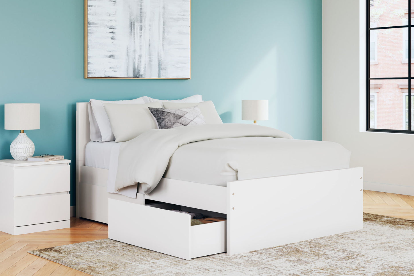 Onita - Panel Platform Bed - Hornell Furniture Outlet