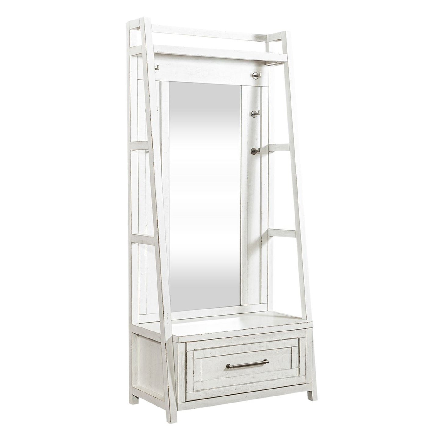 Modern Farmhouse - 2 Piece Hall Tree Set - Hornell Furniture Outlet