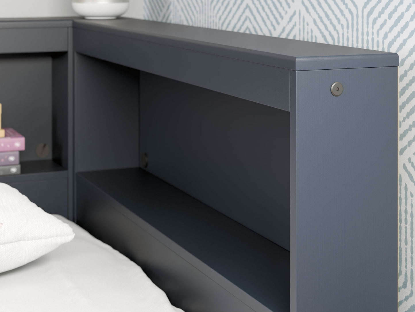 Simmenfort - Bookcase Storage Bed - Hornell Furniture Outlet