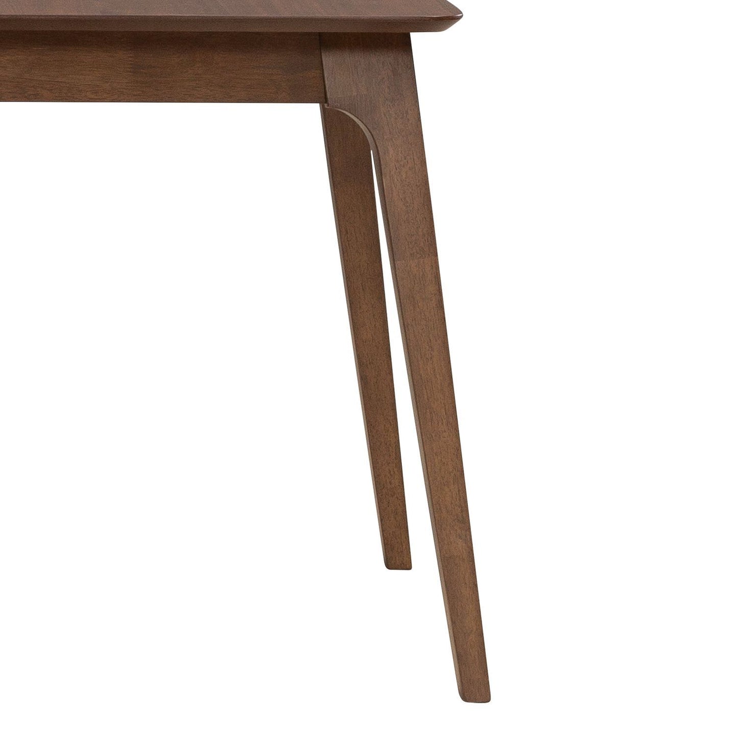 Space Savers - Rectangular Leg Table - Brown - Hornell Furniture Outlet