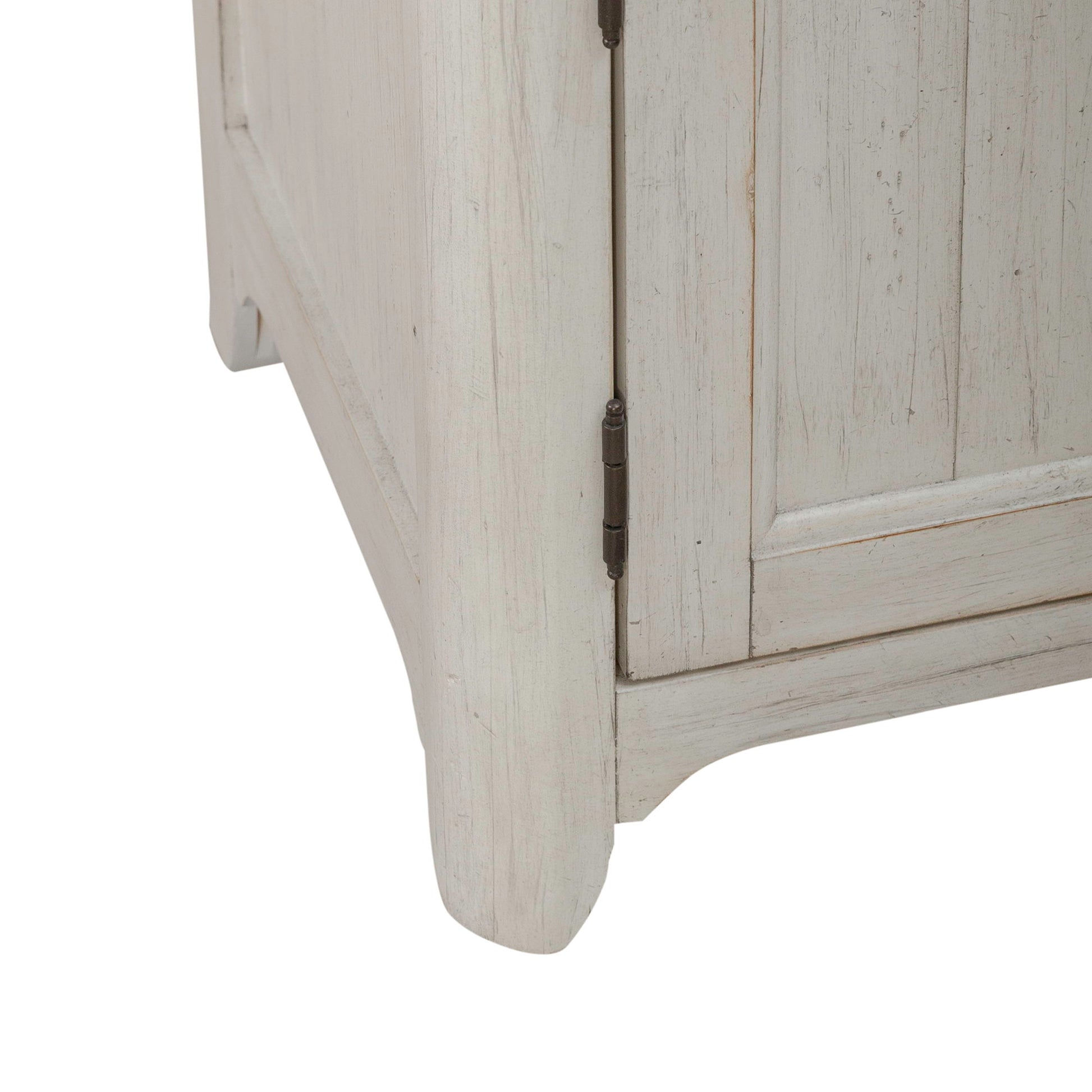 79" Fireplace TV Console - Medium Brown - Hornell Furniture Outlet