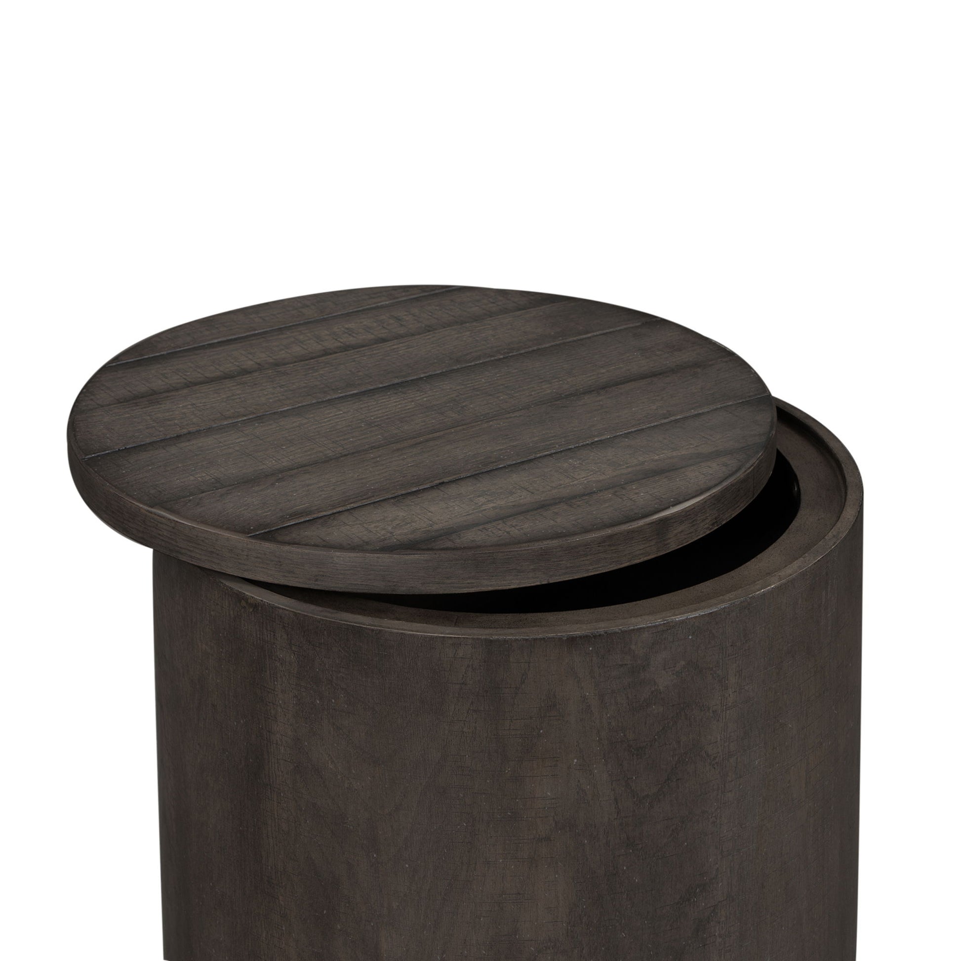 Modern Farmhouse - Drum End Table - Hornell Furniture Outlet