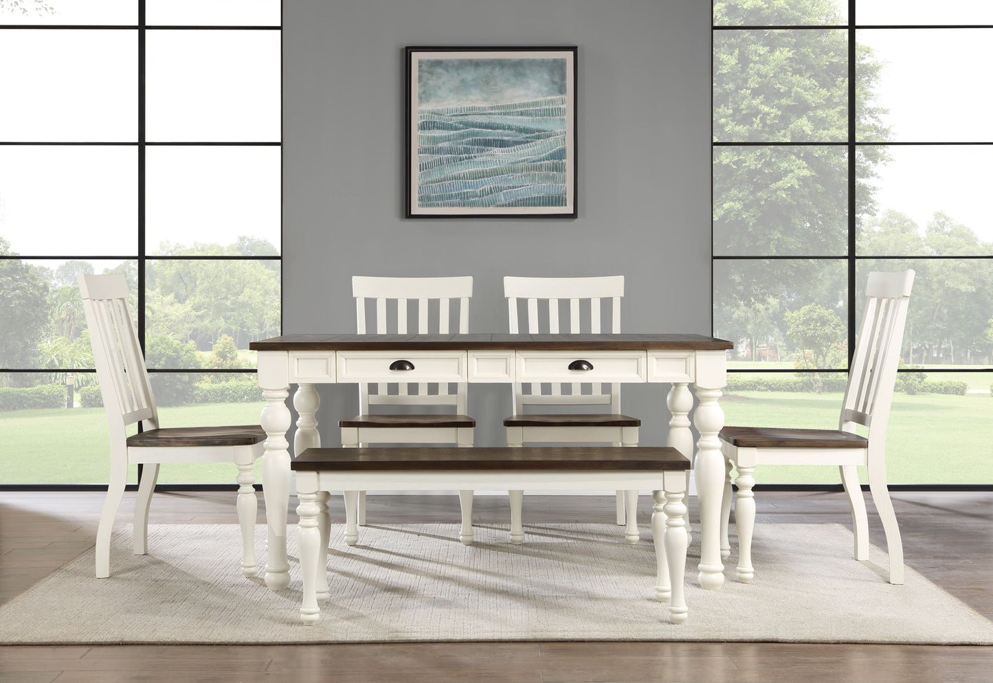 Joanna - Side Chair (Set of 2) - White - Hornell Furniture Outlet