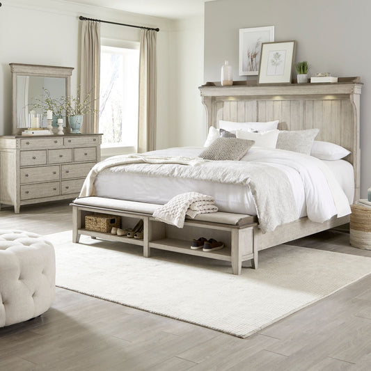 Ivy Hollow - Mantle Storage Bedroom Set - Hornell Furniture Outlet