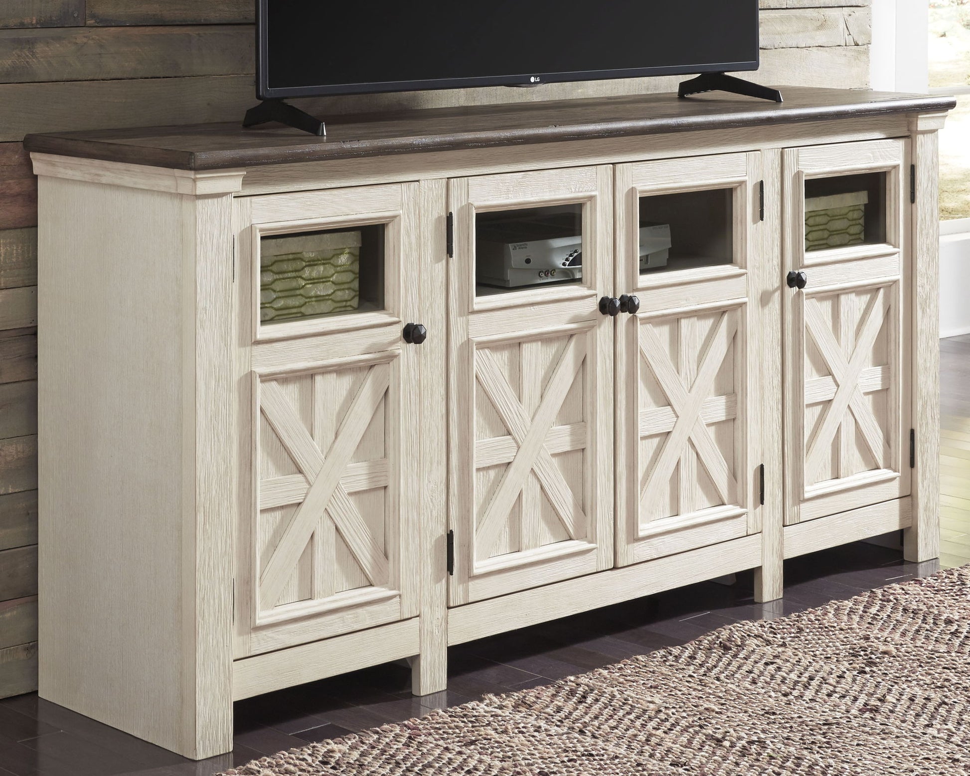 Bolanburg - TV Stand - Hornell Furniture Outlet