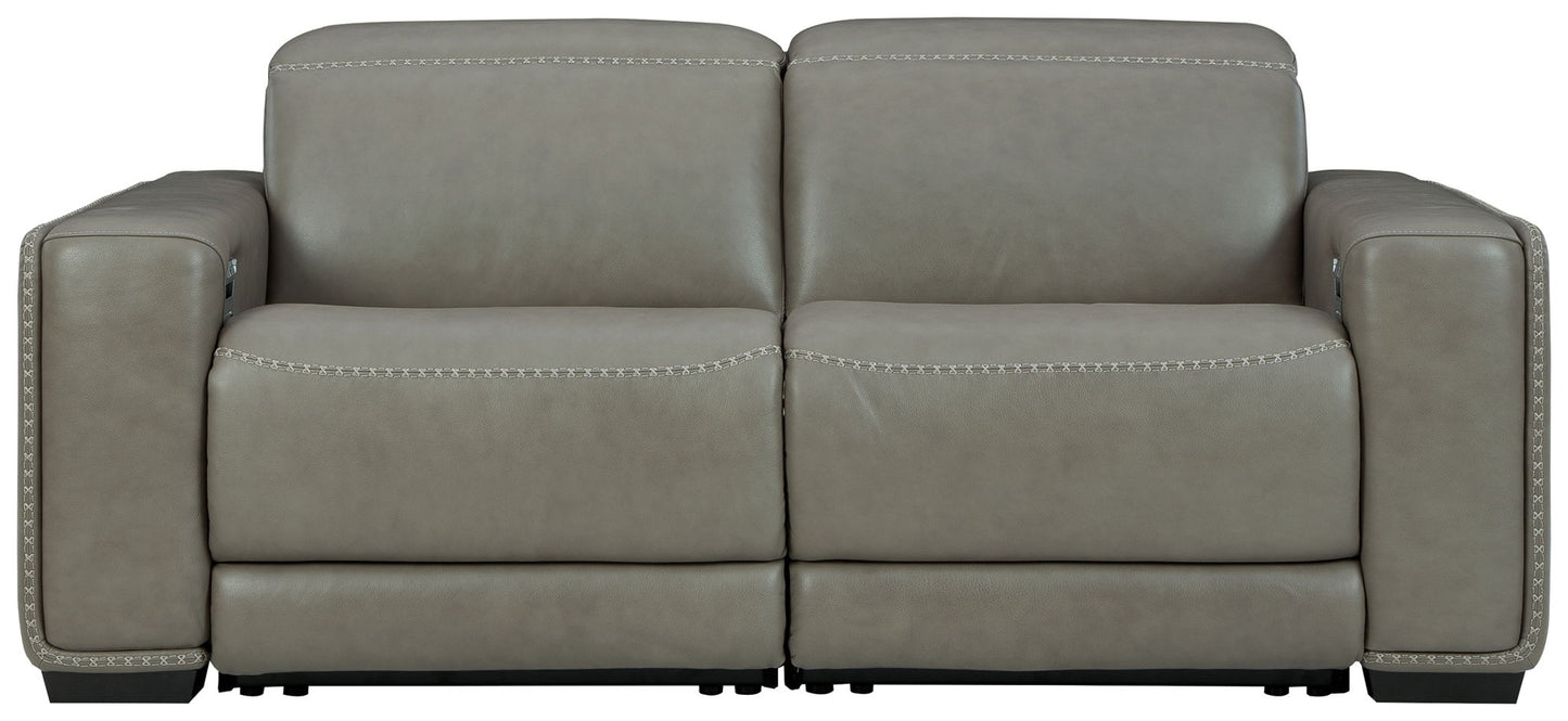Correze - Power Reclining Sectional - Hornell Furniture Outlet