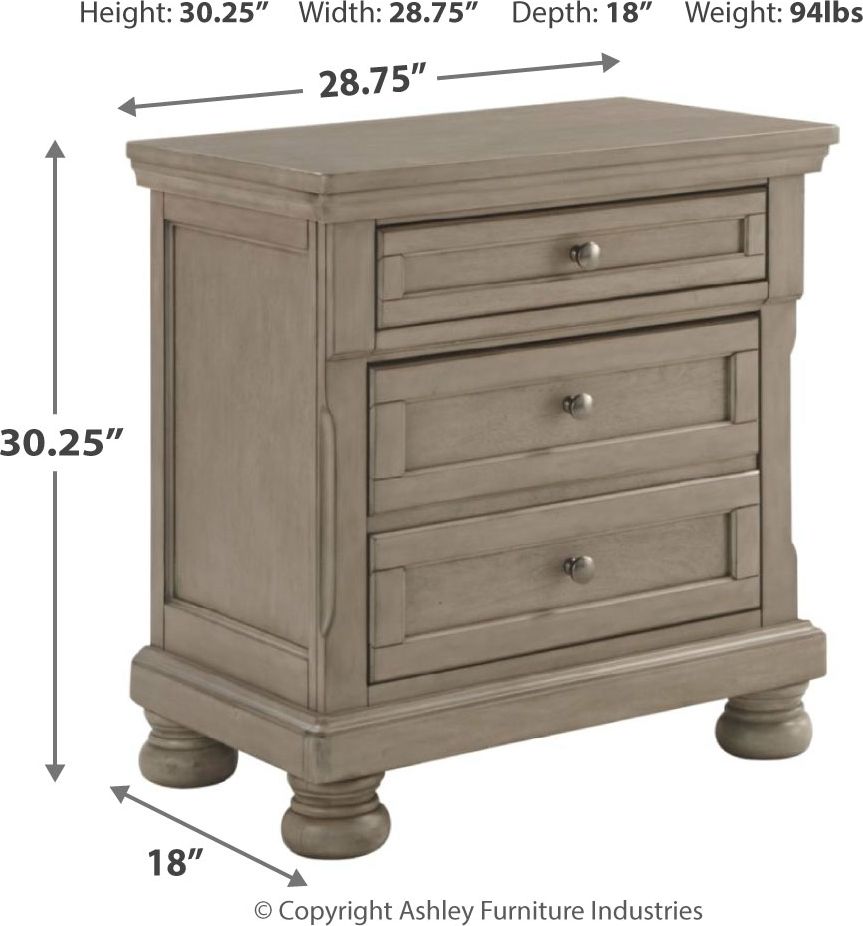 Lettner - Sleigh Bedroom Set - Hornell Furniture Outlet