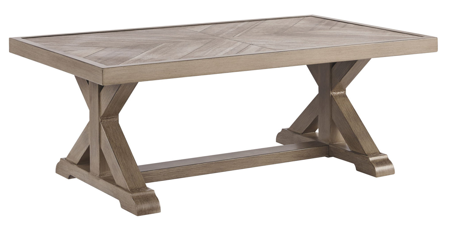 Beachcroft - Rectangular Cocktail Table - Hornell Furniture Outlet