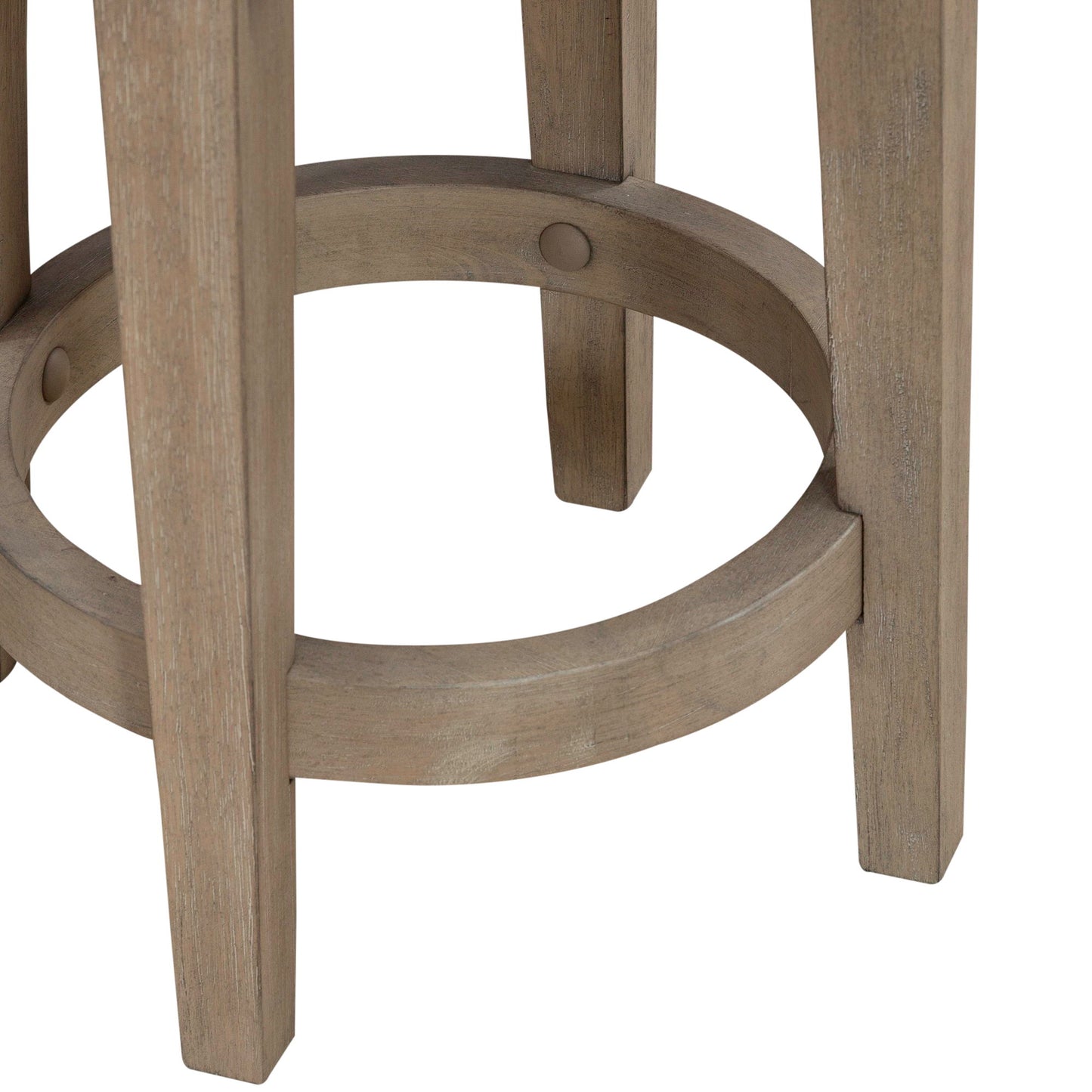 Brentwood - Upholstered Swivel Console Stool - Sandstone - Hornell Furniture Outlet