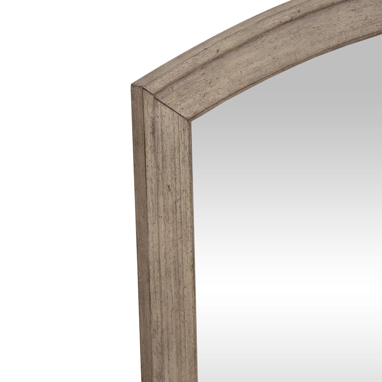 Avalon - Arched Mirror - Burnished Beige - Hornell Furniture Outlet