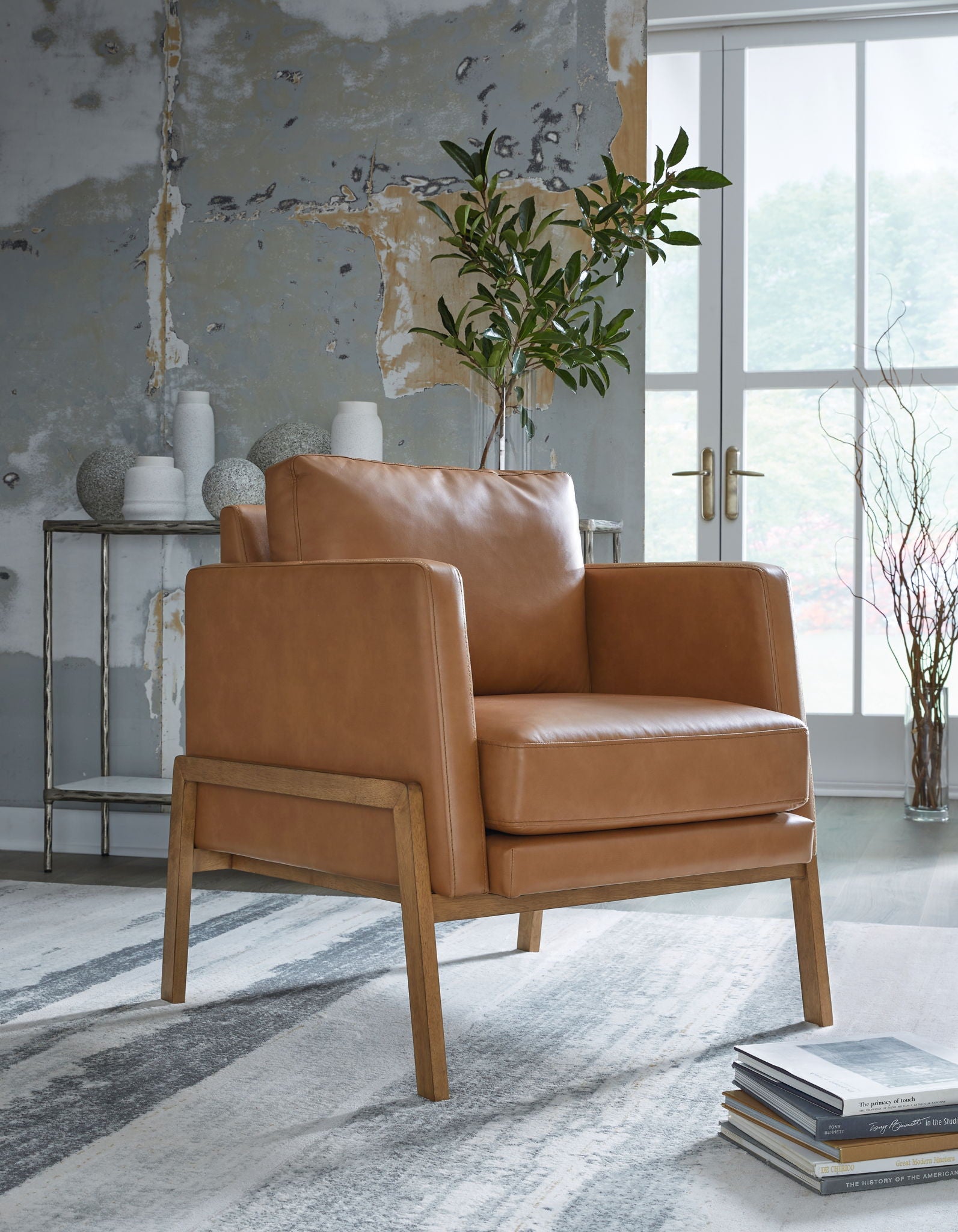 Numund - Caramel - Accent Chair - Hornell Furniture Outlet
