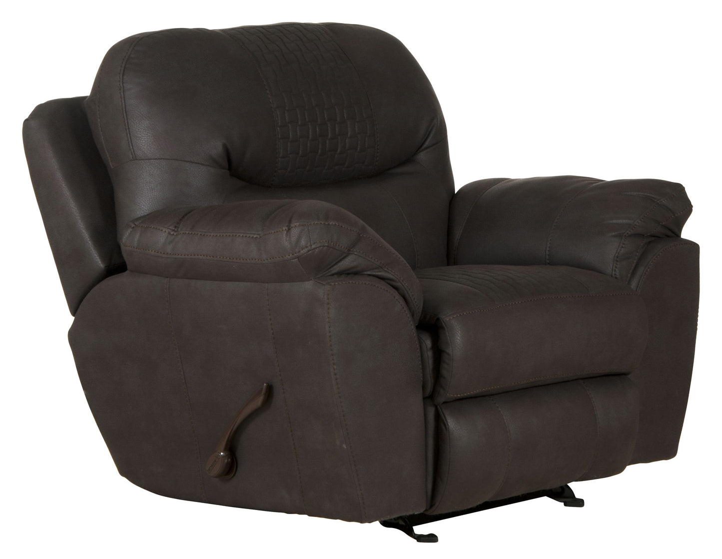 Legend - Glider Recliner - Chocolate - Hornell Furniture Outlet
