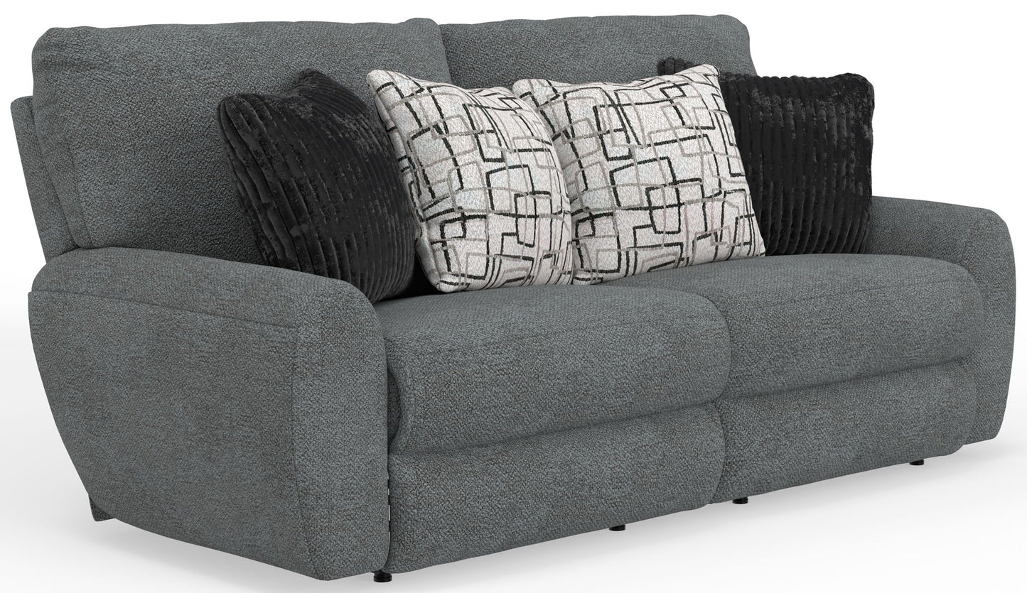 Maxwell - Power Deep Seat Reclining Sofa - Hornell Furniture Outlet