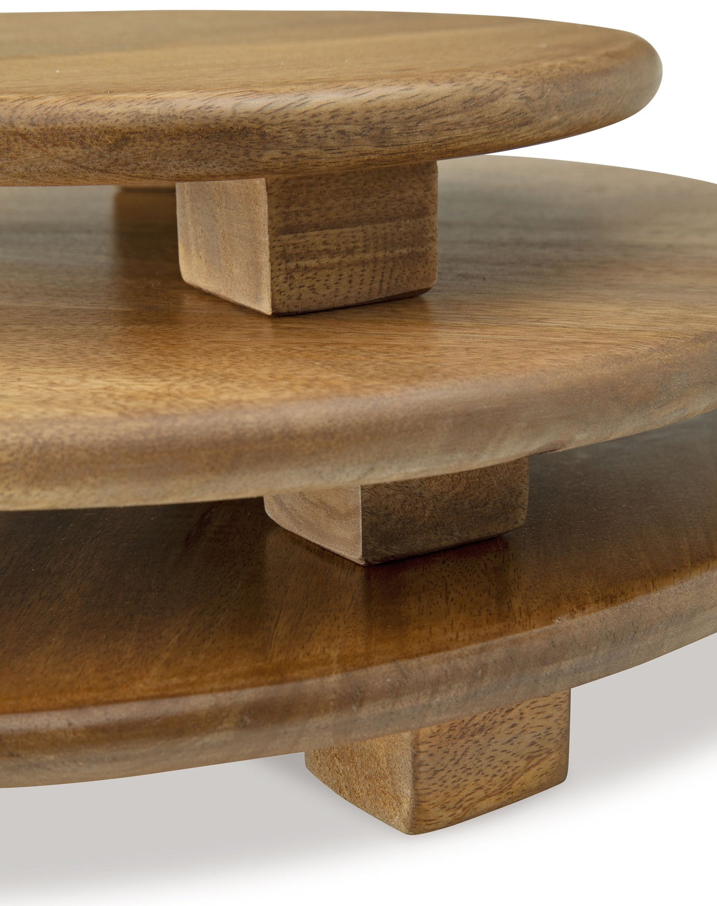 Kaidler - Brown - Tray Set (Set of 3) - Hornell Furniture Outlet