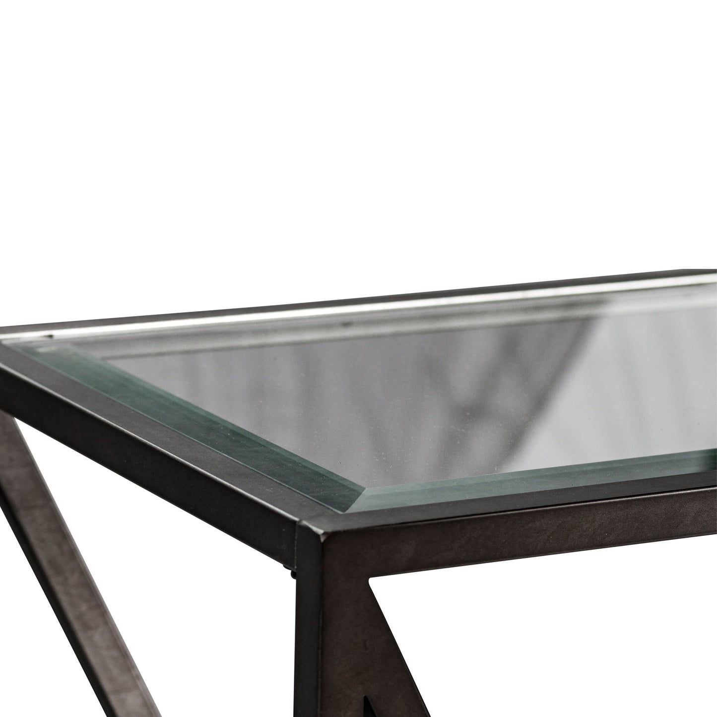 Arista - Chair Side Table - Dark Gray - Hornell Furniture Outlet