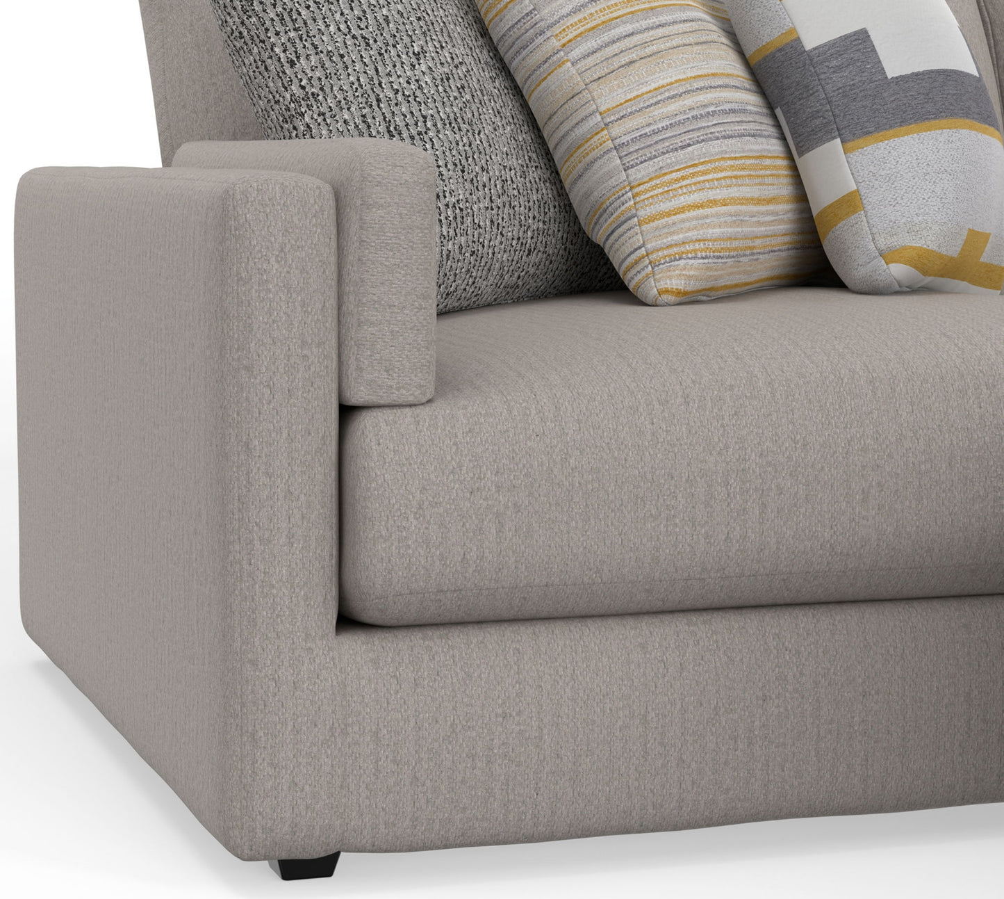 Trevor - Extra Deep Oversized Sofa With Included Storage Cocktail Ottoman - Hornell Furniture Outlet