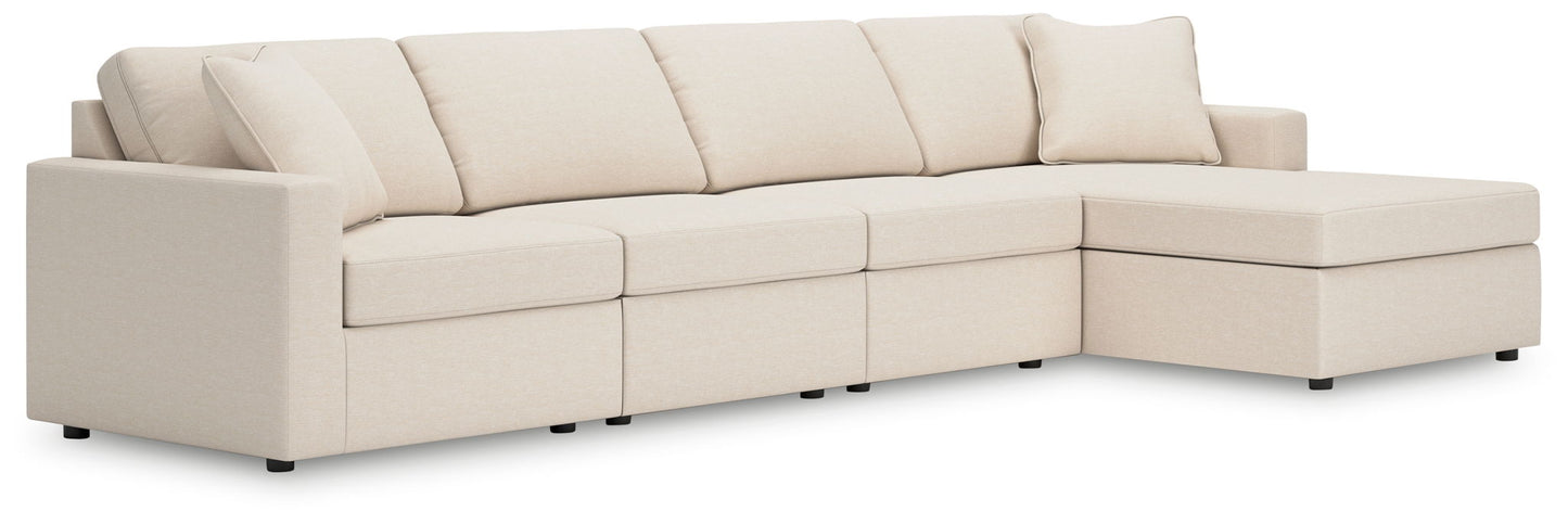 Modmax - Oyster - Sectional - Hornell Furniture Outlet