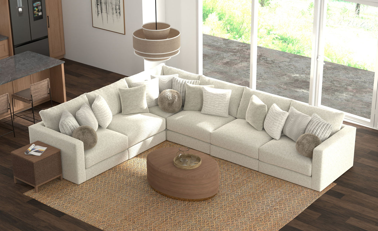 Ritzy - Modular Sofa - Hornell Furniture Outlet
