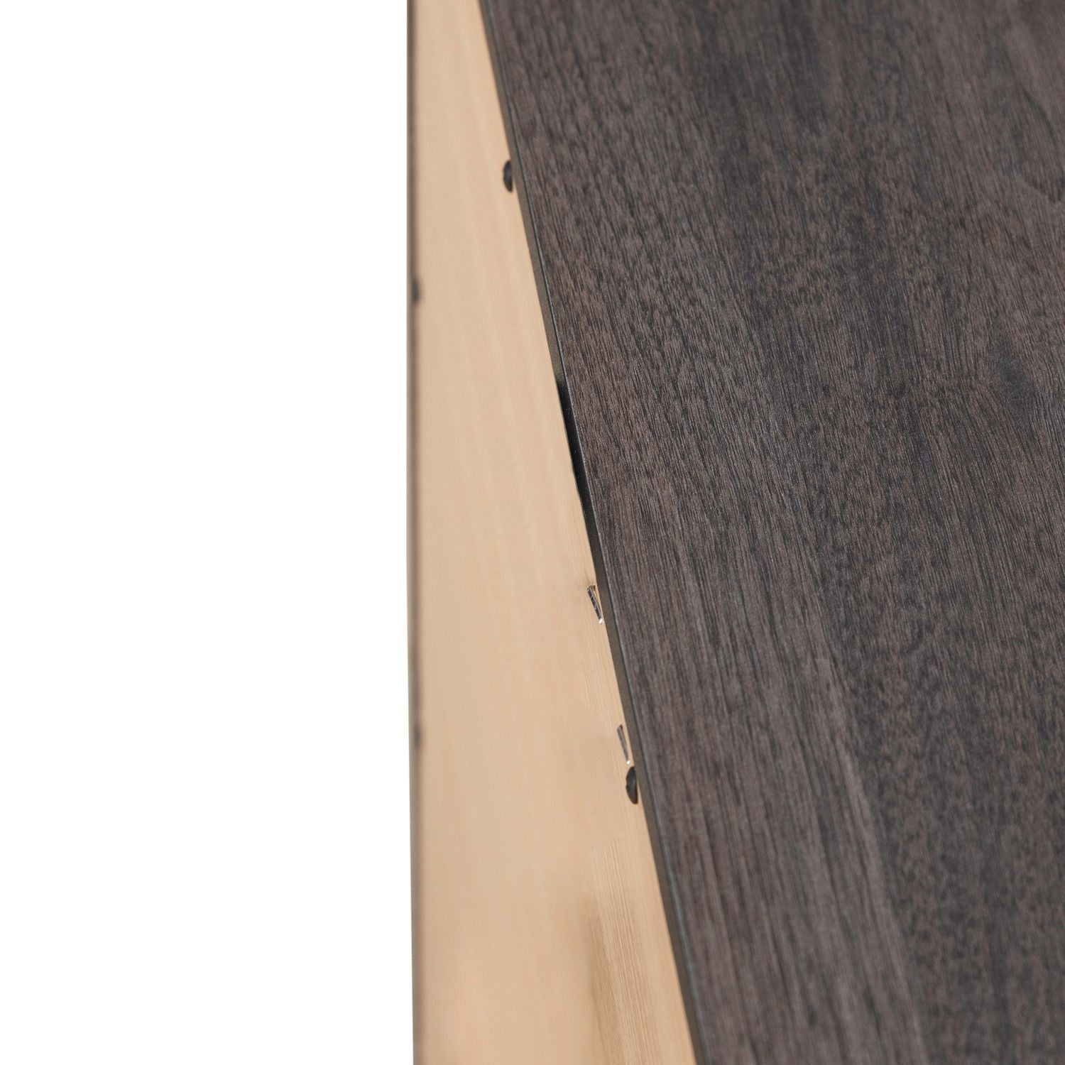 Modern Edge - Nightstand With Charging Station - Brown - Hornell Furniture Outlet