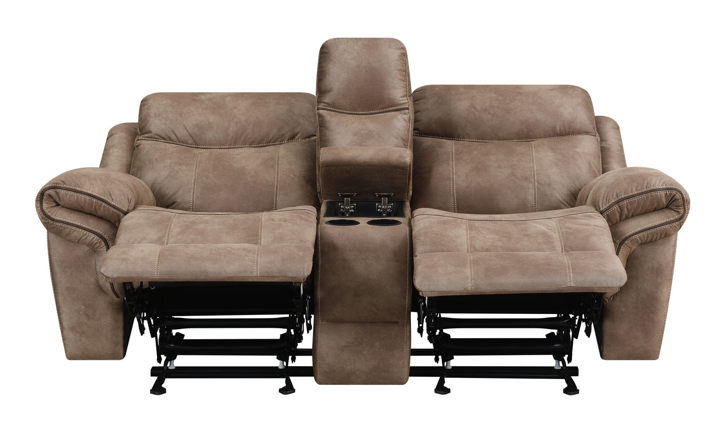 Nashville - Glider Recliner Console Loveseat - Hornell Furniture Outlet