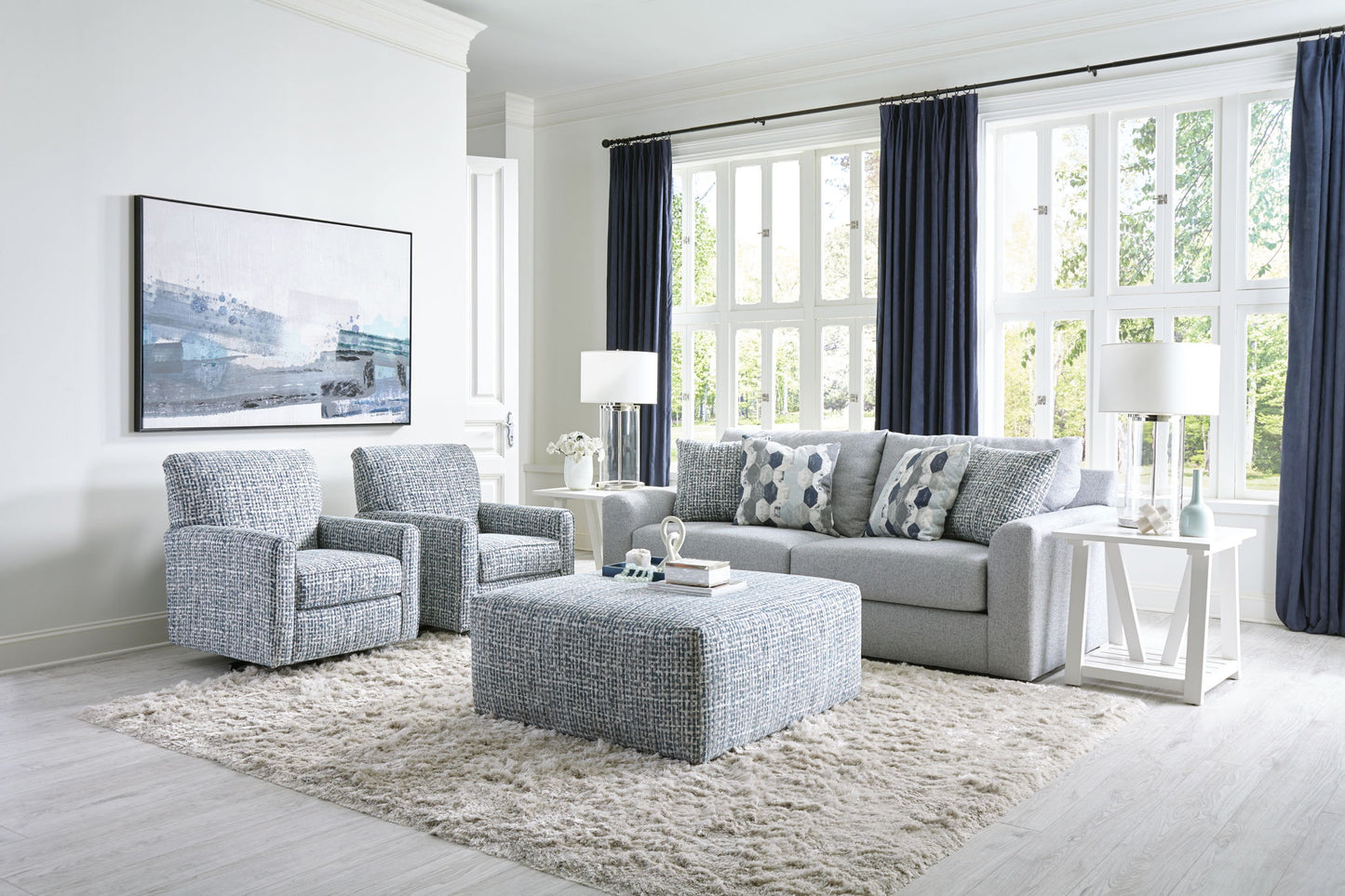 Hooten - Ottoman - Hornell Furniture Outlet