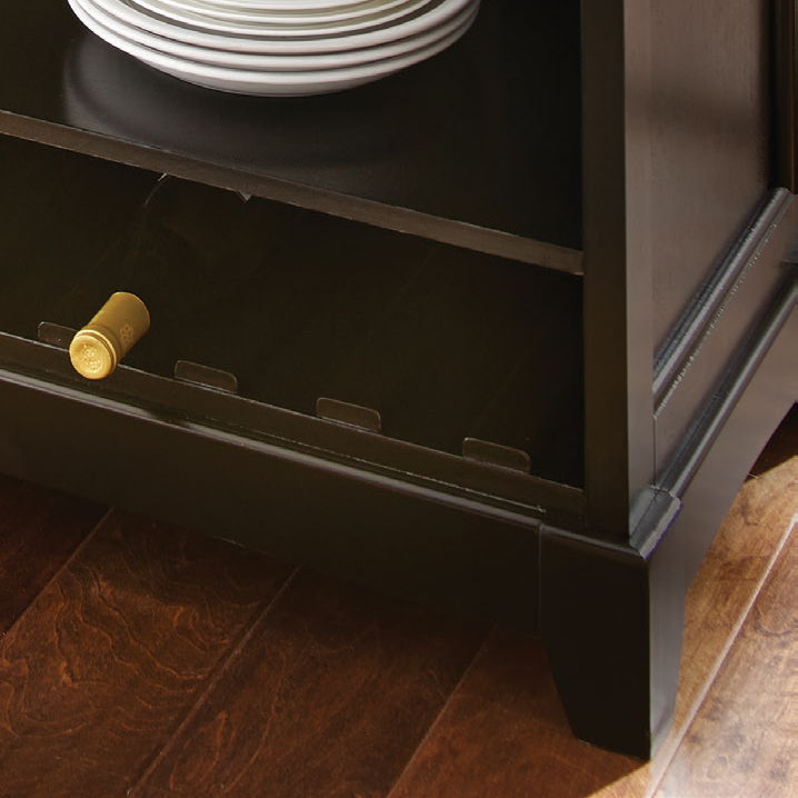 Garcia - Silverstone Top Counter - Dark Brown - Hornell Furniture Outlet