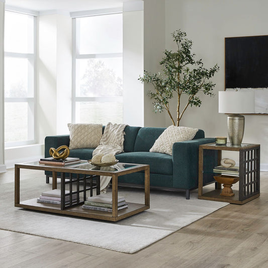 Bayhill Trellis - 3 Piece Set - Brown - Hornell Furniture Outlet