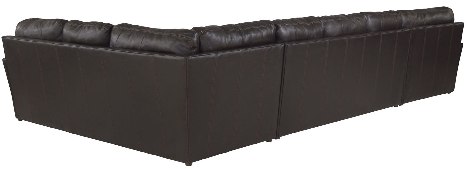 Denali - Italian Leather Match Sectional - Hornell Furniture Outlet